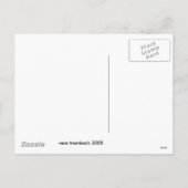 kerstengel feestdagenkaart (Achterkant)