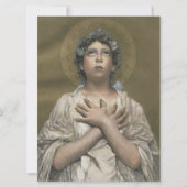 kerstengel kaart (Voorkant)