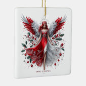 kerstengel keramisch ornament (Rechts)