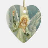 kerstengel keramisch ornament (Rechts)