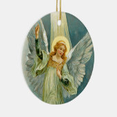 kerstengel keramisch ornament (Rechts)