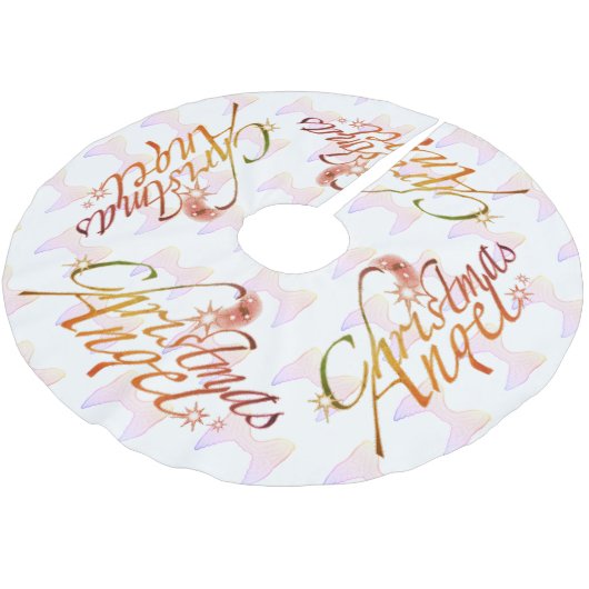 kerstengel kerstboom rok (Gekanteld)