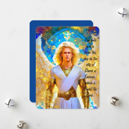 Kerstengel Kerstkaart