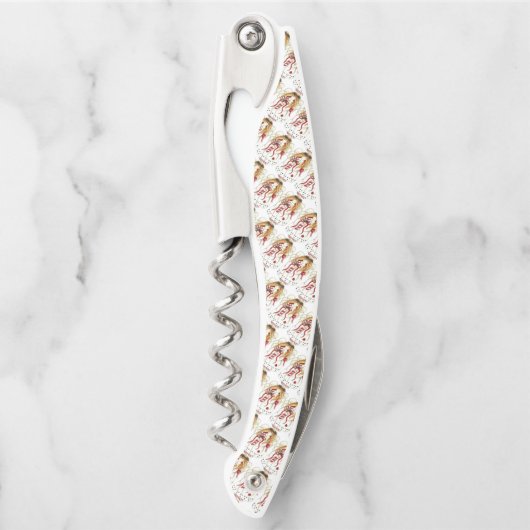 kerstengel kurkentrekker (Voorkant)