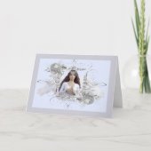 Kerstengel met Wings en Framing Feestdagen Kaart (Voorkant)