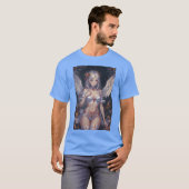 Kerstengel Oversized T-shirt (Voorkant volledig)
