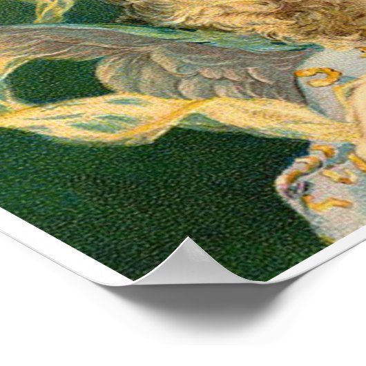 kerstengel poster (Hoek)