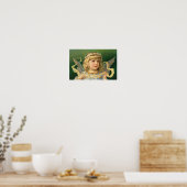 kerstengel poster (Keuken)