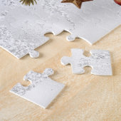 Kerstengel-puzzel uit het verleden legpuzzel (Zijkant)