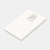 Kerstengel Shepherd met lammeren Post-it® Notes (Schuin)