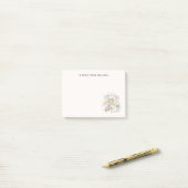 Kerstengel Shepherd met lammeren Post-it® Notes (Op bureau)