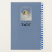 Kerstengel Spiraal Notebook Notitieboek (Achterkant)