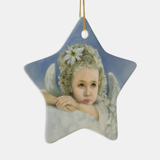 Kerstengel Ster Ornament (Rechts)