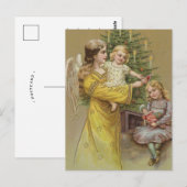 kerstengel | vakantie briefkaart (Voorkant / Achterkant)