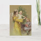 kerstengel | vakantie kaart (Voorkant)