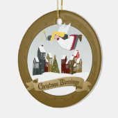 kerstengel | Vakantievorming Keramisch Ornament (Links)