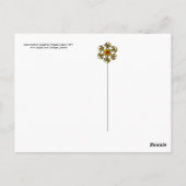 KERSTENGEL van FILIPPINO LIPPI Briefkaart (Achterkant)