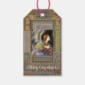 KERSTENGEL van FILIPPINO LIPPI Cadeaulabel (Achterkant)