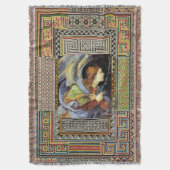 KERSTENGEL van FILIPPINO LIPPI Deken (Voorkant Verticaal)