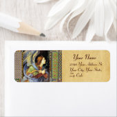 KERSTENGEL van FILIPPINO LIPPI Etiket (Insitu)