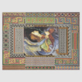 KERSTENGEL van FILIPPINO LIPPI Tissuepapier (Voorkant)