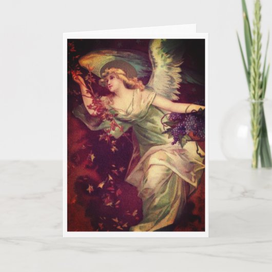 KERSTENGEL VOOR KERST OF ELK MOMENT Kaart (Voorkant)