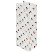 kerstengel wijn cadeautas (Achterkant Gekanteld)