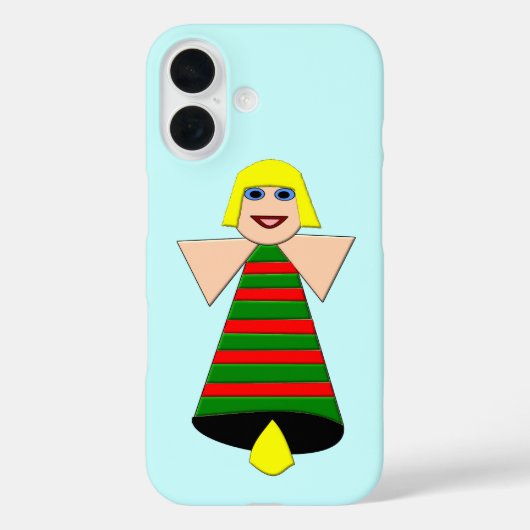 Kerstengelbel Case-Mate iPhone Case (Achterkant)