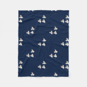 kerstengelen fleece deken (Voorkant)