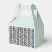 Kerstengelen met trompetten gunstbox bedankdoosjes (Achterkant)