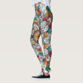 Kerstengelen multikleur leggings (Links)