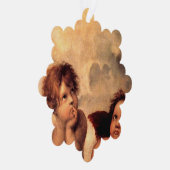 Kerstengelen Papier Ornament Kaart (Rechts)