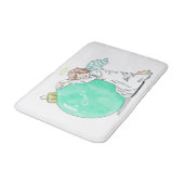 kerstengelse badmatten (Gekanteld)