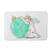 kerstengelse badmatten (Voorkant)