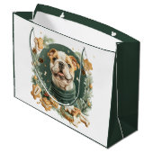 KerstEngelse Bulldog Groot Cadeauzakje (Achterkant Gekanteld)