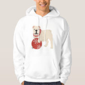 KerstEngelse Bulldog Hoodie (Voorkant)