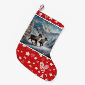 Kerstensok Donner en Blitzen Kleine Kerstsok (Voorkant (Hangend))