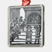 kerstentertainment metalen ornament (Links)