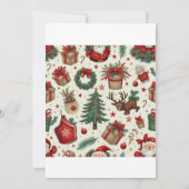 kerstenvelop kaart (Achterkant)