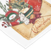 kerstenvelop korte tafelloper (Hoek)