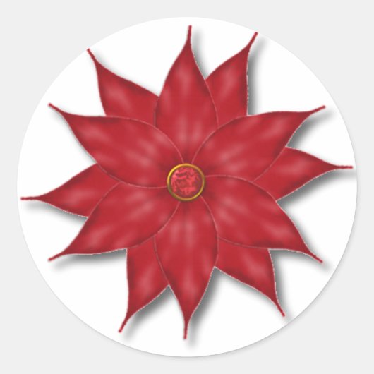 Kerstenvelop Sticker (Voorkant)