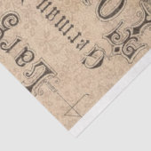 kerstephemera-meubelen tissuepapier (Detail)