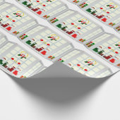 kerstetalagepapier cadeaupapier (Hoek)