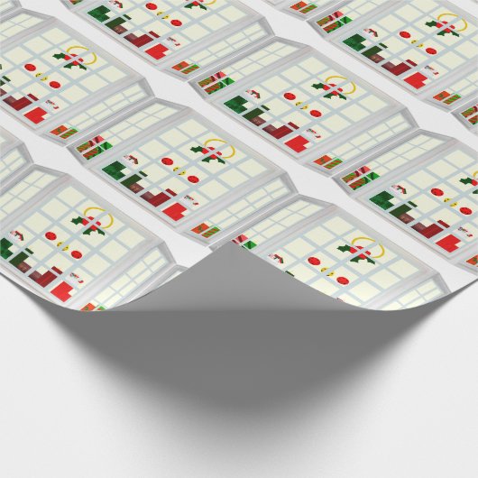 kerstetalagepapier cadeaupapier (Hoek)