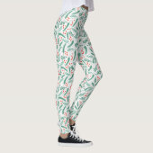KerstEvergreen Boughs en Holly Berries Leggings (Rechts)