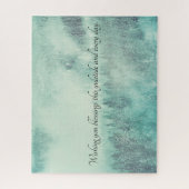 KerstEvergreen Forest Winter Solstice Legpuzzel (Verticaal)