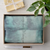 KerstEvergreen Forest Winter Solstice Tissuepapier (Geschenk)