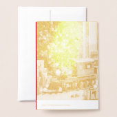 Kerstexpress Folie Kaarten (Met envelop)