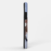 Kerstezel met een grappig rood pet Case-Mate iPhone case (Achterkant/rechts)