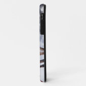 Kerstezel met een grappig rood pet Case-Mate iPhone case (Achterkant/links)